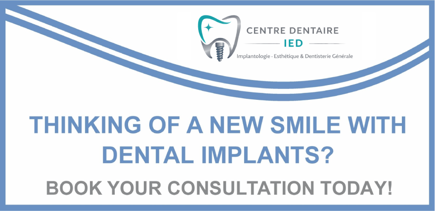 Centre Dentaire IED Implantologie Esthétique Dentisterie Générale Pierrefonds Montréal Quebec Dentistes