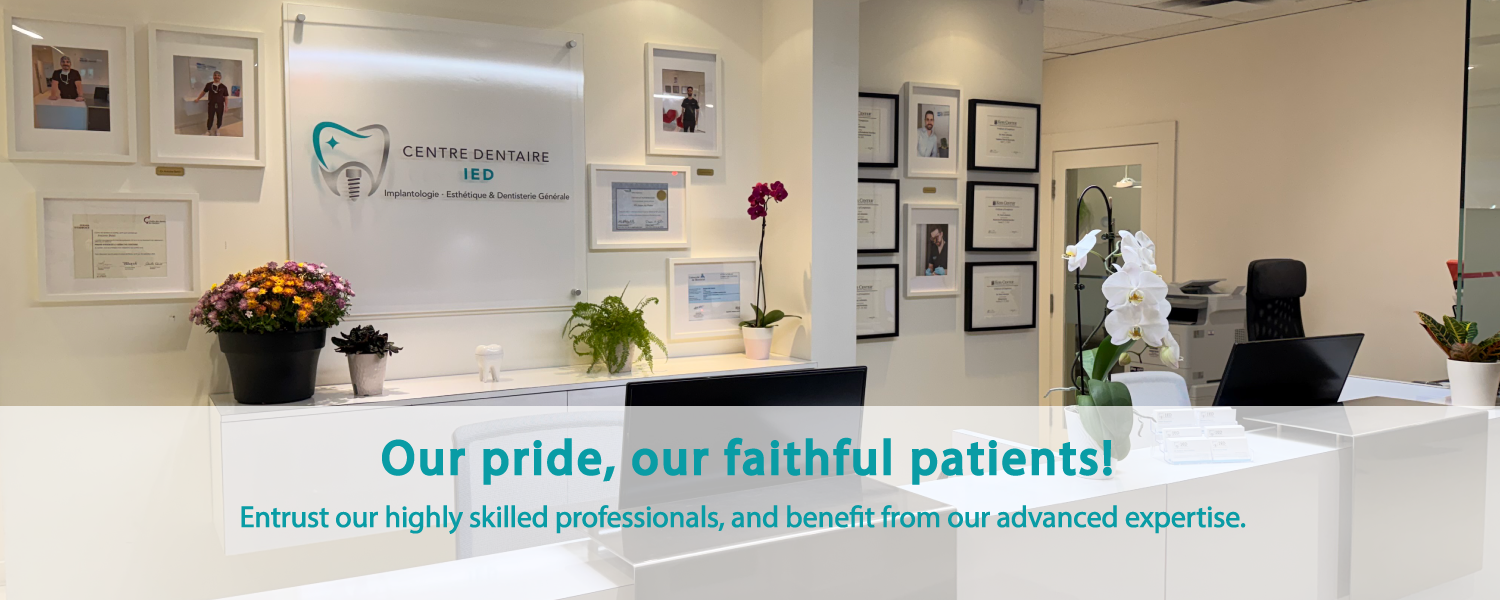 Dentistry services at Centre Dentaire IED in Pierrefonds